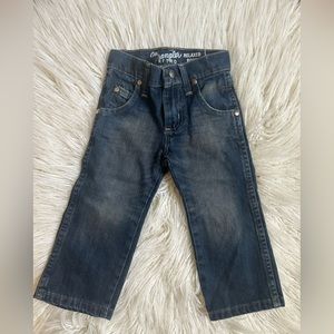 Wrangler retro relaxed boot toddler boy size 2t slim